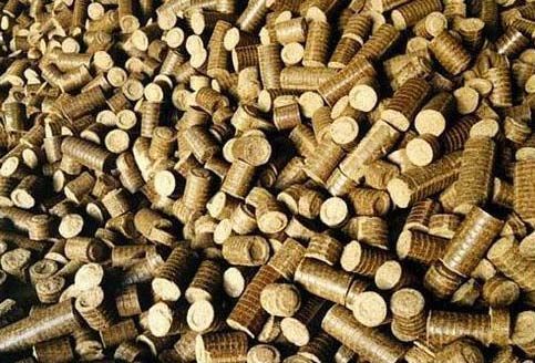 Brown Mustard Biomass Briquettes