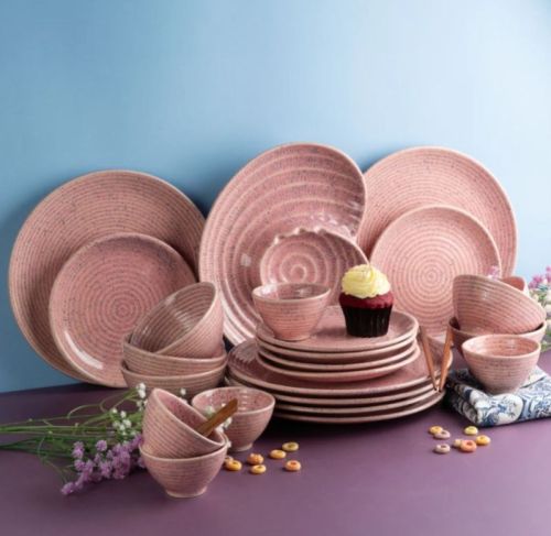 Plain Ceramic Dinner Set Of 18 Pieces