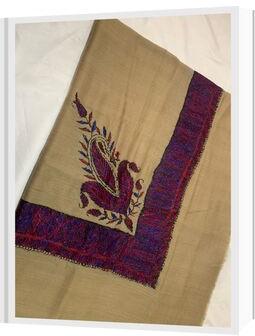 Cheenkar Red Embroidery Kashmiri Rumal, Gender : Female