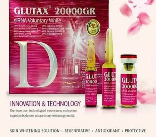 Glutax 20000GR SiRNA Voluntary Skin Whitening Injection