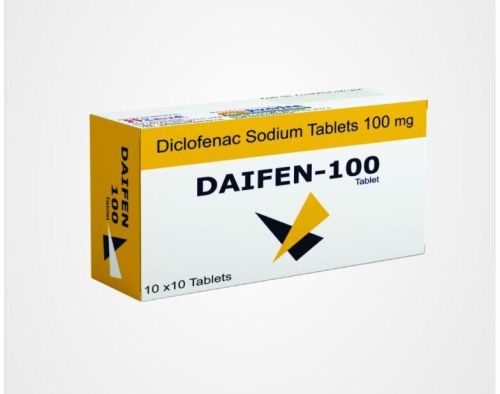 Daifen 100mg Tablets, For Home, Hospital, Clinic, Grade Standard : Pharma