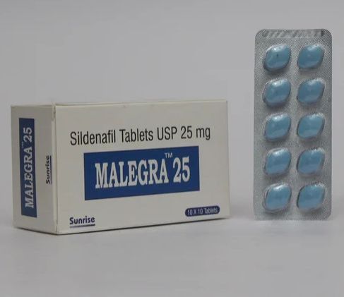 Malegra 25mg Tablets, For Erectile Dysfunction