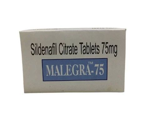 Malegra 75mg Tablets, For Erectile Dysfunction