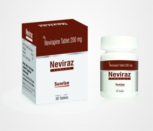 Neviraz 200mg Tablets, For Home, Hospital, Clinic, Grade Standard : Pharma