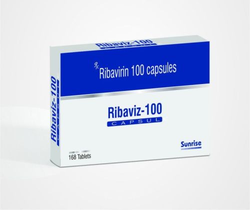 Ribaviz 100mg Capsules, For Hospital, Clinical, Grade Standard : Medicine Grade