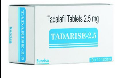 Tadarise 2.5mg Tablets, For Erectile Dysfunction