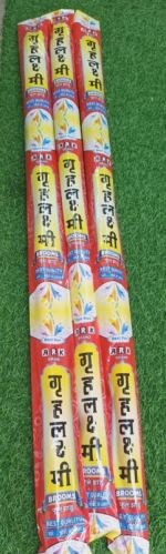 Brown Grah Laxmi Grass Broom Stick, For Cleaning, Feature : Long Lasting, Premium Quality