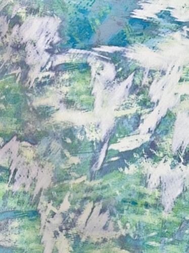 Multi Color Cotton Interlock Printed Fabric, For Textile Industry, Technics : Machine Made