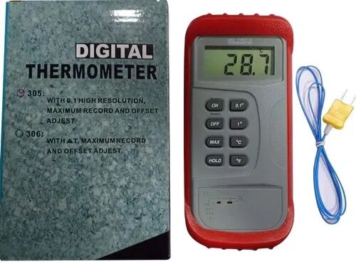 Plastic Portable Temperature Indicator, For Industrial