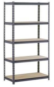 Coated Iron Boltless Shelving System, Size : 900/1200 Mm Width, 300 To 600 Mm Depth, 1800 To 3000 Mm Height