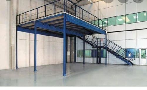 Adarsh Industries Colour Coated Mild Steel Modular Mezzanine Floors