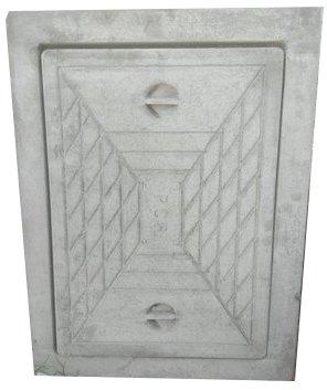 20-40Kg Rectangular RCC Manhole Cover, Color : Grey