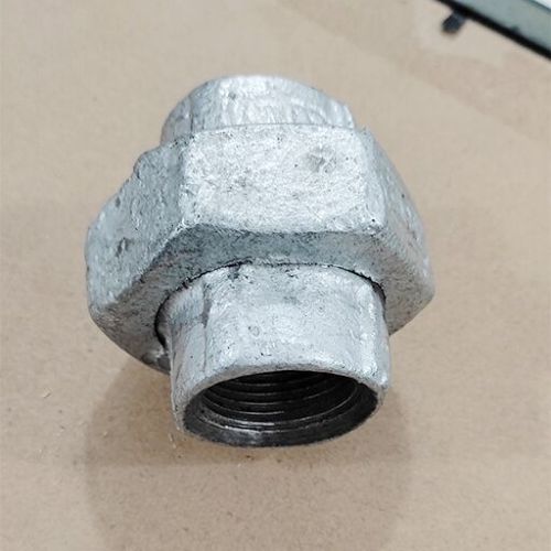 Galvanized Iron GI Union, For Pipe Fittings, Packaging Type : Gunny Bags