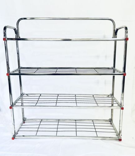 Premium Stainless Steel Shoe Rack, Feature : Long Strength, High Quality, Heavy Duty, Fine Finish