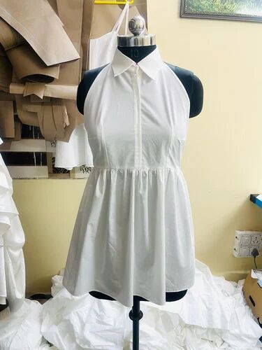 Polyester Halter Dress, Size : Small