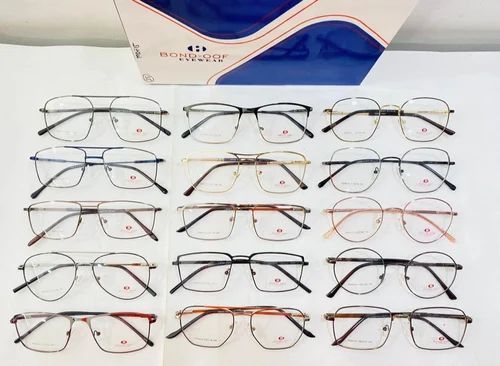 Polished Metal Bond-OOF Optical Eyewear Frame, Gender : Unisex