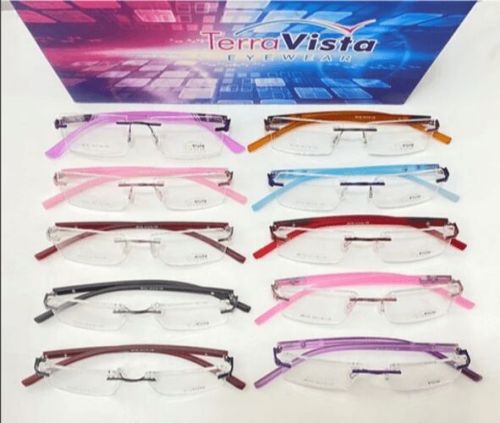 Terra Vista Tr Rimless Frame, For Optical Use, Gender : Unisex