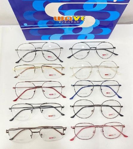 Wave Round Metal Fancy Frame, Color : ASSORTED