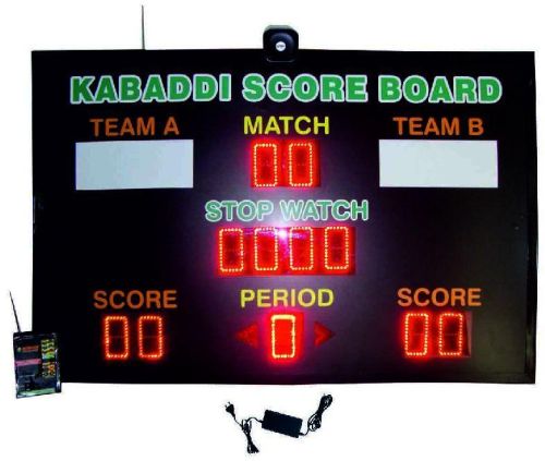 Gama Kabaddi Scoreboard, Feature : Lightweight