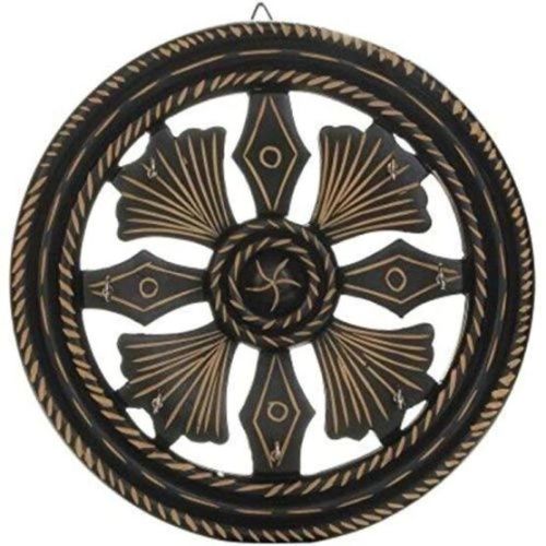 Wooden Antique Key Holder, Size : 27 X 2 X 27 Cm.