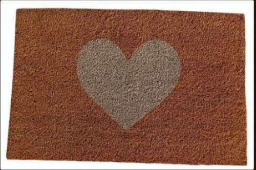 8mm Brown PVC Backed Coir Door Mat