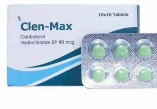 Clen Max 40 Mg Tablet, Packaging Type : Strips