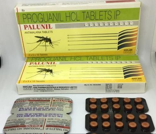 Palunil Tablet Proguanil HCL Tablet, For Clinical, Hospital, Purity : 99%