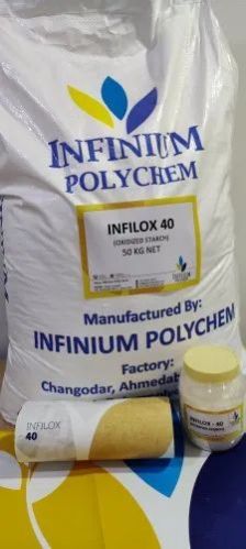 Infilox 40 Oxidised Starch, Packaging Size : 50 Kg