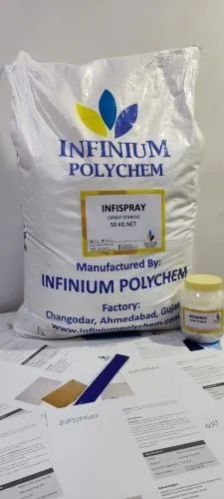 Infispray Spray Starch, For Paper Industry, Color : White