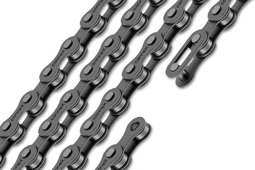 Polished Mild Steel Sprocket Chain, For Vehicle Use, Color : Black