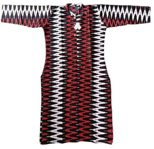 Cotton Ikkat Printed Kurti, Size : M, L, XL, XXL