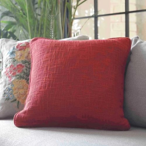 Cotton Cushion, For Office, Hotel, Home, Shape : Square