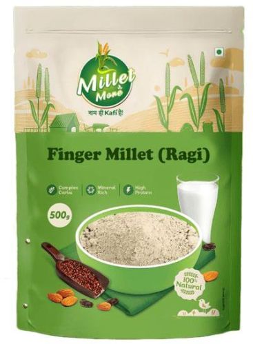 Black 500 Gm Finger Millet Flour, For Cooking, Packaging Type : Plastic Bag