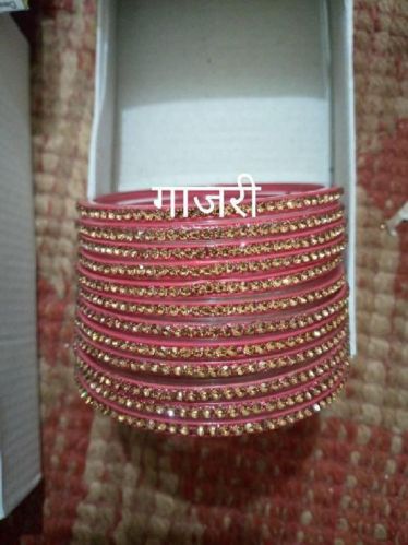 Gajri Jarkan Stone Bangles, Feature : Unique Color, Shiny Look