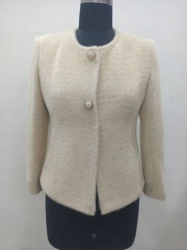 Round Neck Coat For Ladies, Size : M, XL, XXL