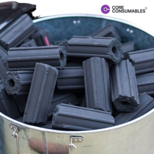 Coconut Shell Charcoal Briquettes, Purity : 100%