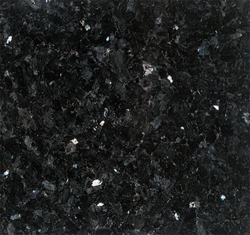 Polished Black Pearl Granite Slab, For Vanity Tops, Kitchen Countertops, Flooring, Overall Length : 6-9 Feet