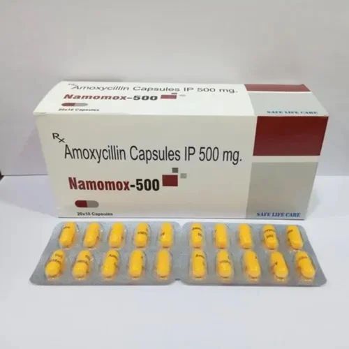 Amoxyclin 500 Mg Capsule, Grade Standard : Parma