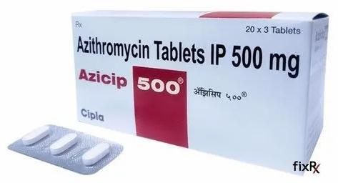 Azithromycin 500 Mg Tablet, For Pharmaceuticals, Grade Standard : Medicine Grade