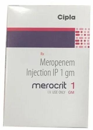 Meropenem 1gm Injection, Grade : Pharmaceutical Grade