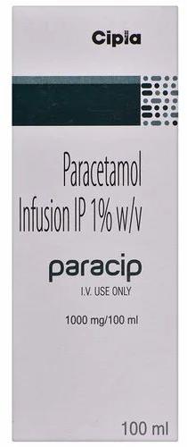 Paracetamol 1000mg Injection, For Clinical, Hospital, Grade : Medicine Grade