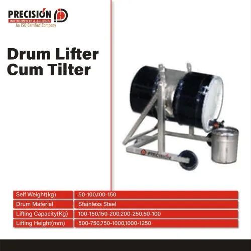Hydraulic Drum Lifter Cum Tilter, For Industrial