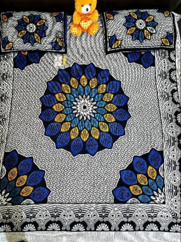 Bedsheet Set, Sheet Sets,bedsheet Set, Pattern : Yarn Dyed, Plain Dyed, Patchwork, Flocked, Embroidered