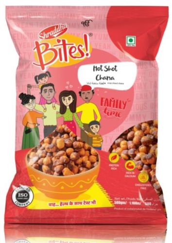 Shraddha Hot Shot Chana, For Snacks, Style : Sealing