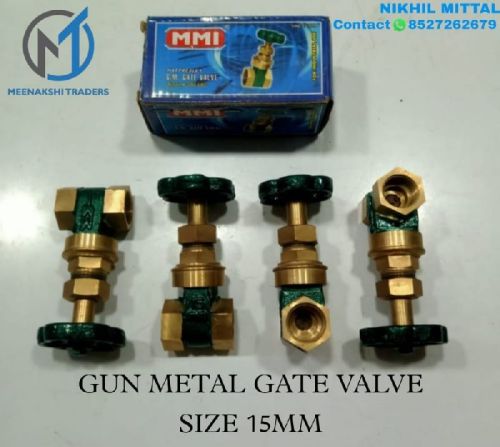 15mm Mmi Gun Metal Gate Valve, For Oil Fitting, Water Fitting, Feature : Blow-Out-Proof, Casting Approved