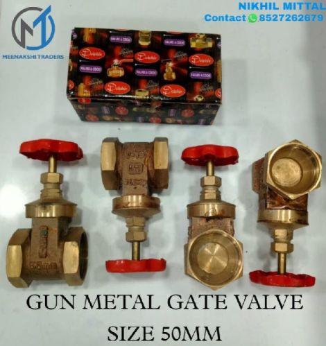 50mm Dolphine Gun Metal Gate Valve, For Water Fitting, Feature : Blow-Out-Proof, Casting Approved, Corrosion Proof