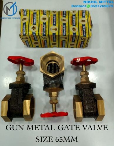 65mm Gun Metal Gate Valve, For Water Fitting, Feature : Blow-Out-Proof, Casting Approved, Corrosion Proof