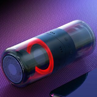 Bluetooth Speaker, Shape : Round, Packaging Type : Black