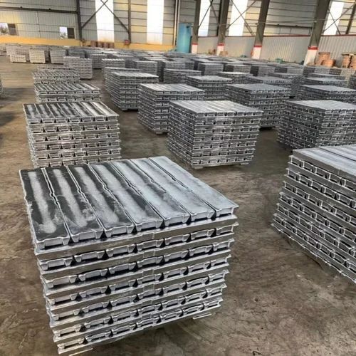 Grey Polished AC9A Aluminium Alloy Ingots, For Industrial, Shape : Rectengular