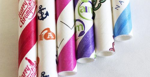 Customized Paper Straw, Feature : Disposable
